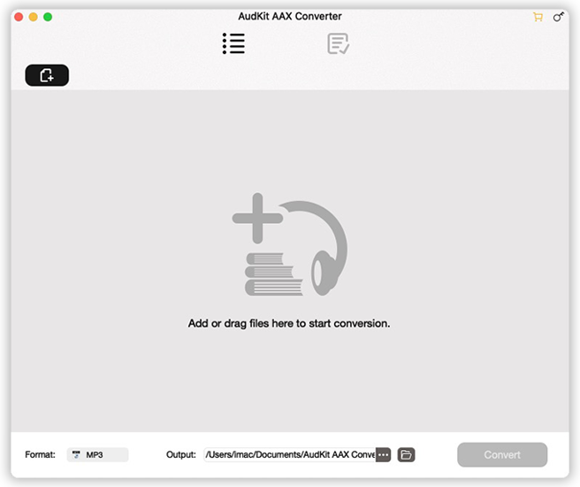 AudKit Audible AAX Converter for Mac Screenshot
