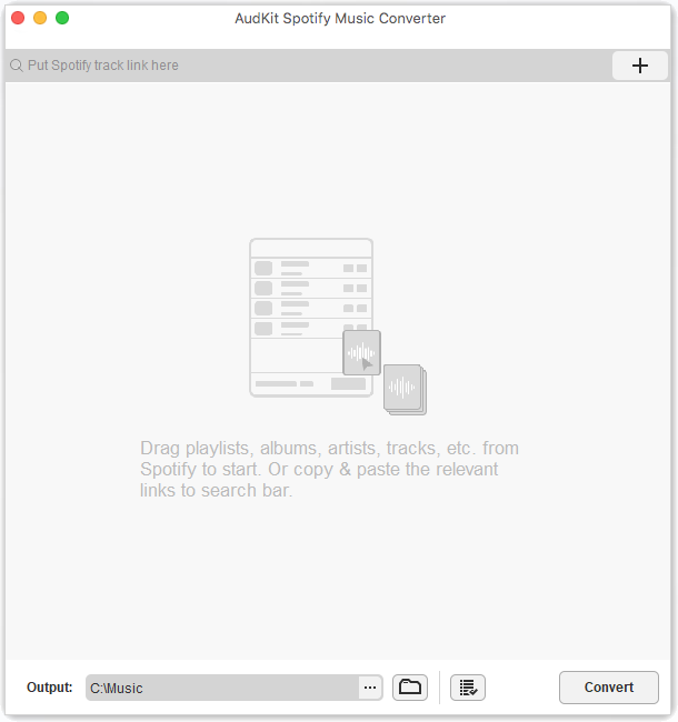 AudKit Spotify Music Converter for Mac