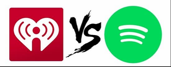 iheartradio vs spotify