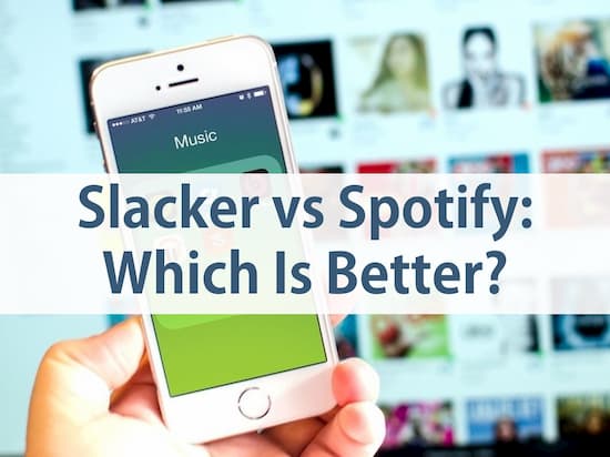 slacker vs spotify