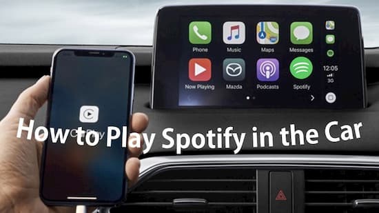 play spotify music in the car usb
