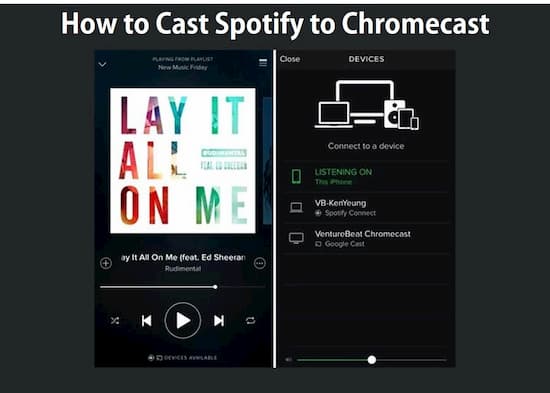 Mediator Luftfart vinde 2 Ways to Cast Spotify to Chromecast / Chromecast Audio