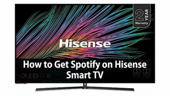 play spotify on hisense smart tv