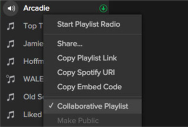 copy spotify playlist