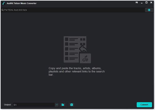 install audkit tidal music converter