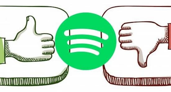 pros and cons of spotify