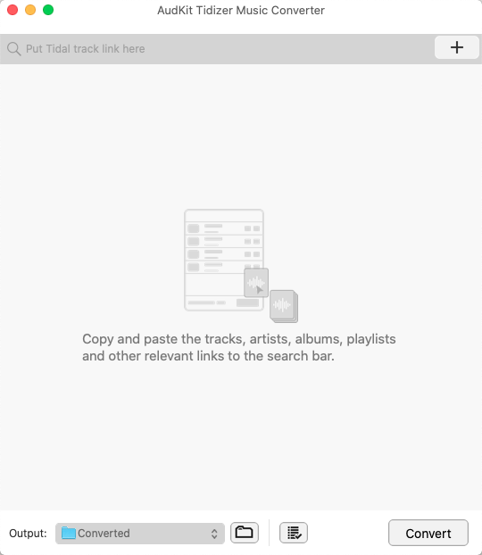 AudKit Tidizer Music Converter for Mac