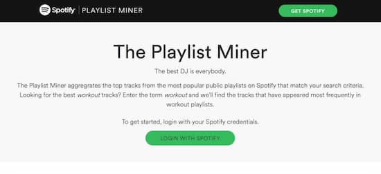 playlist miner