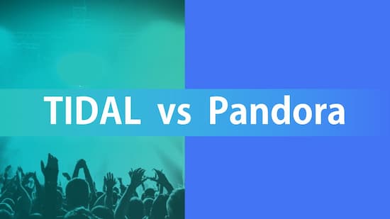 tidal vs pandora