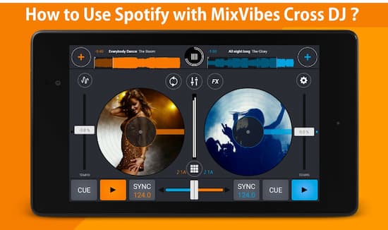 use spotify with mixvibes