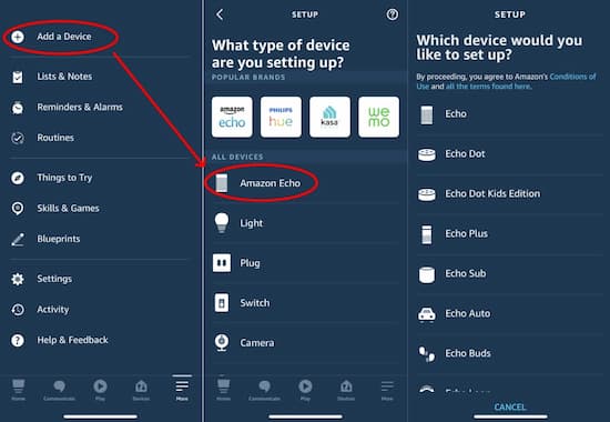 add device to alexa