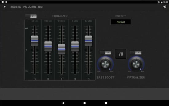 music volume eq
