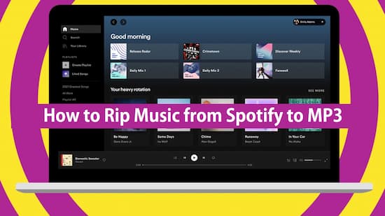 rip music from spotify