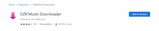 spotify deezer music downloader chrome extension