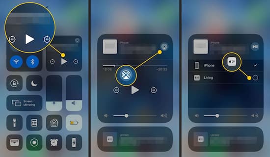 cast tidal to lumin player via airplay