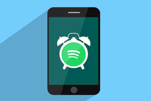 how to use spotify as an alarm