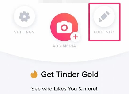 edit info