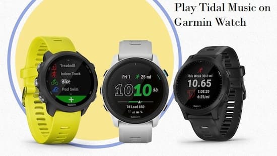 play tidal music on garmin