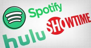spotify showtime sign in