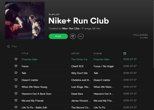 nike run club