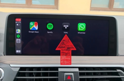 tidal on apple carplay