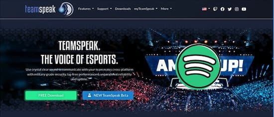 how to play spotify through teamspeak