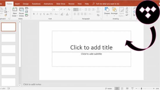 add music to powerpoint from tidal