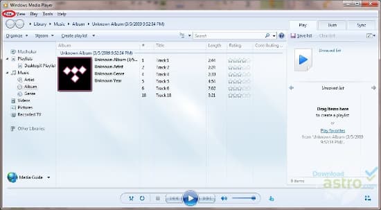 add music to windows media player from tidal
