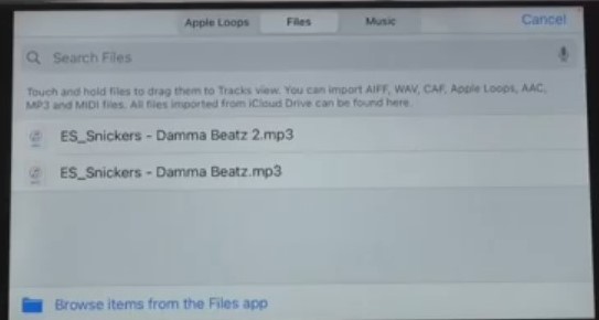 select the tidal track for setting a ringtone for iphone