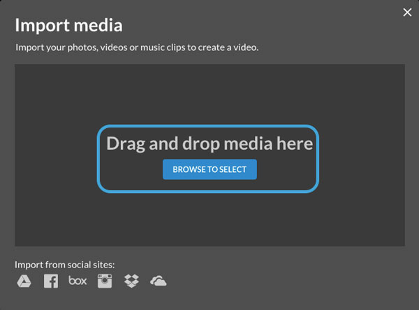 import spotify music to wevideo