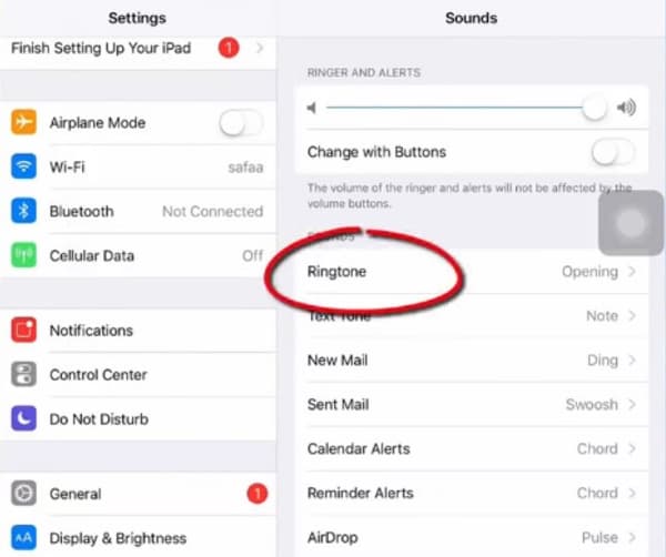 find ringtone on iphone