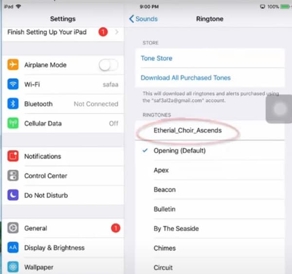 set a song as a ringtone on iphone from tidal