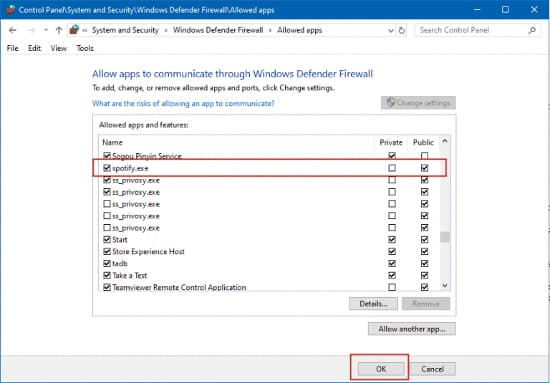 disable firewall antivirus