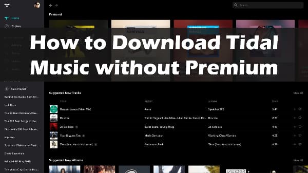 download tidal music without premium