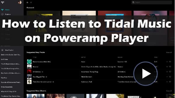 tidal music on poweramp