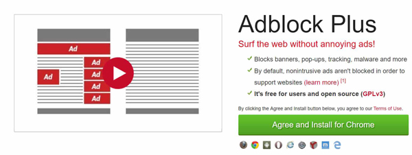 adblock plus spotify