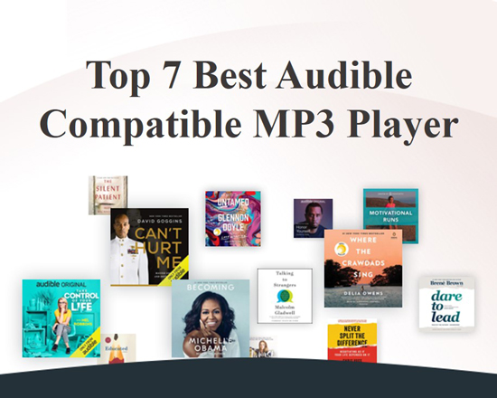 audible compatible mp3 player