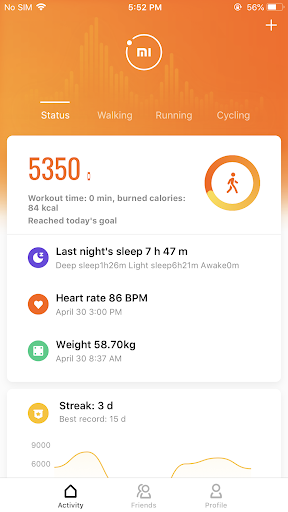 download mi fit app for spotify to mi band