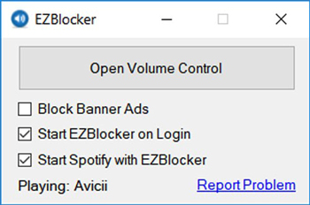 remove spotify ads via ezblocker