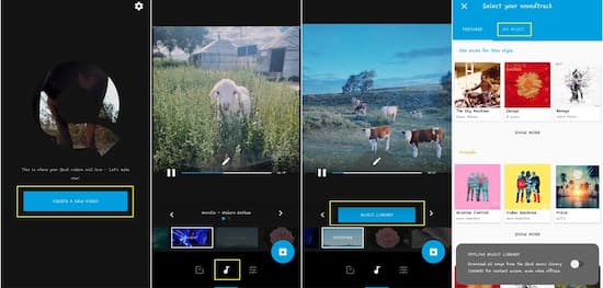 how to add music to gopro app android