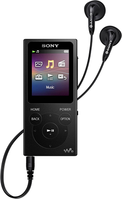 sony walkman mp3 player with spotify