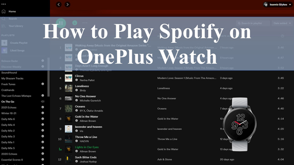 spotify on oneplus watch