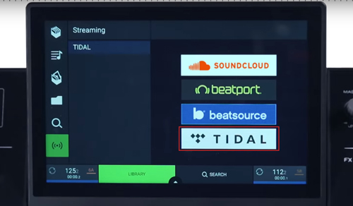 get denon tidal connect for online playing