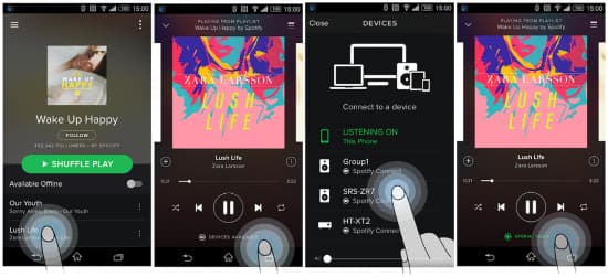 connect spotify to philips tv