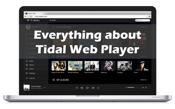 tidal web player