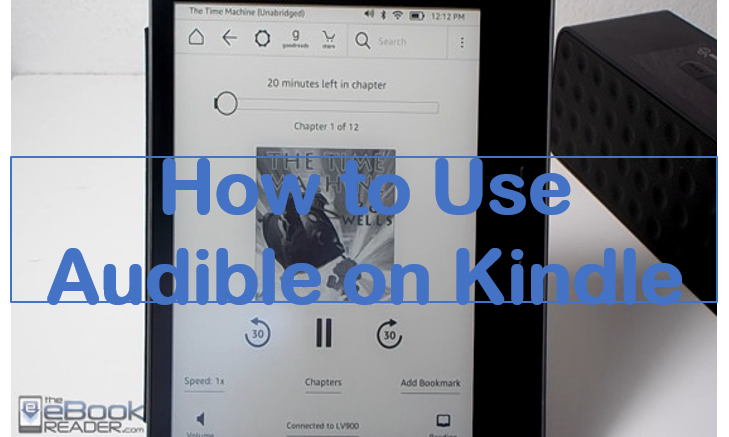 how to use audible on kindle