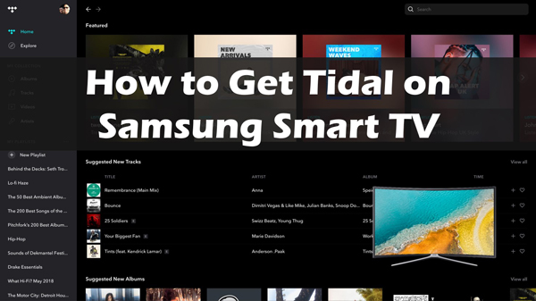 tidal on samsung smart tv