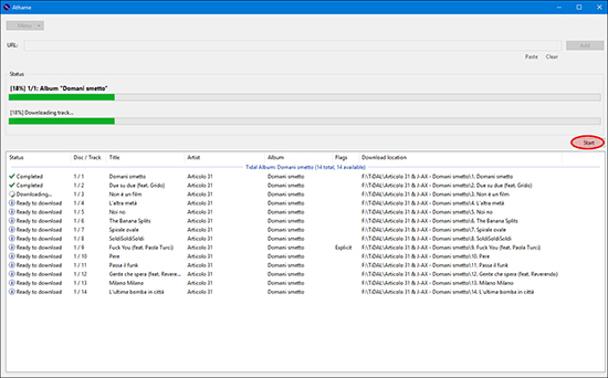 athameย tidal downloader free