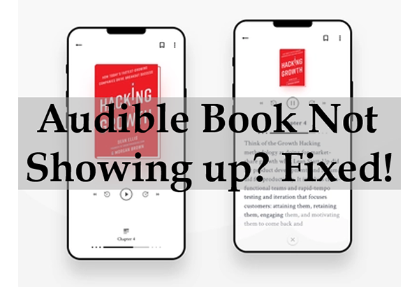 fix audible book not showing up
