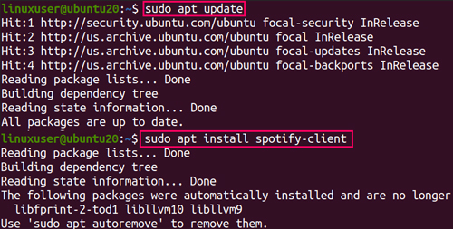 how to get spotify on linux by deb package
